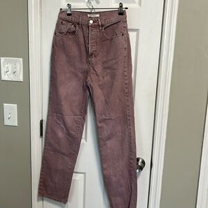 Pacsun Dad Jean sz 26 Dark Lavender